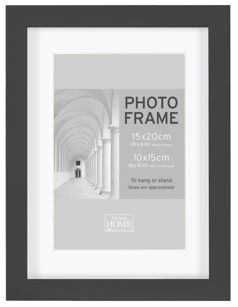 Фоторамка Innova PI01495 Ф/рамка 15*20 cm Block frame под фото 10*15 см, черный, МДФ (4/480) Б0046309