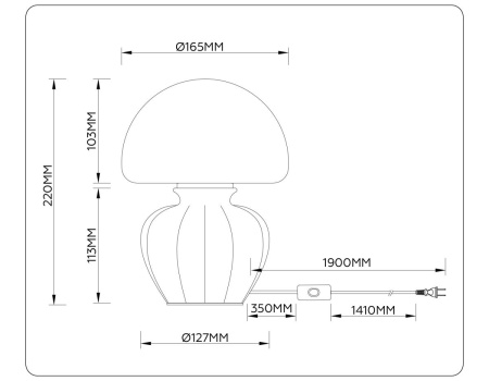 Настольная лампа Ambrella Light HIGH LIGHT LH53247