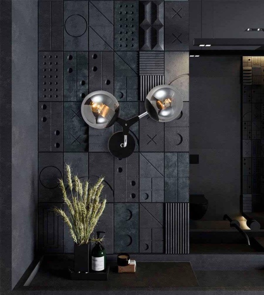 Бра Seven Fires Grozotto SF3311/2W-MBK-CR