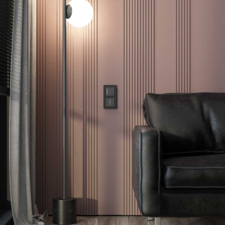 Сенсорный диммер Werkel (Умный дом) с подсветкой черный W3443111 a063594