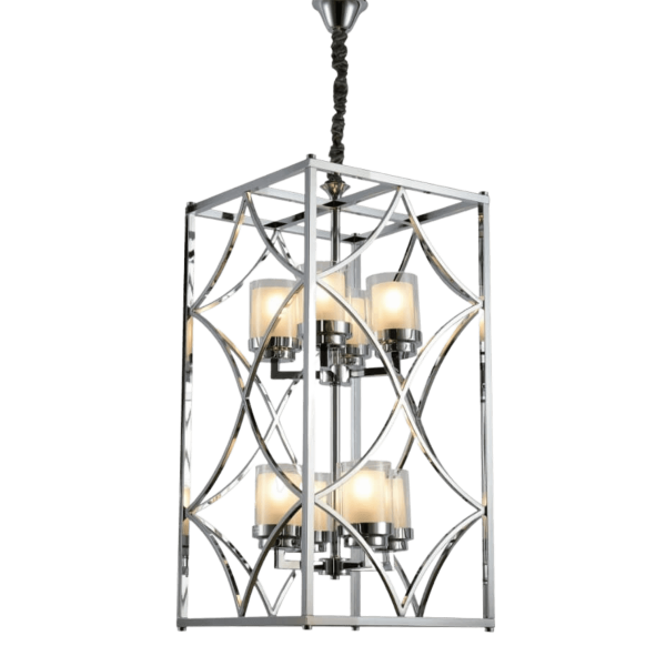 Подвесная люстра Lumina Deco Quadrato LDP 1223-8 CHR