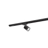 Трековый светодиодный светильник Denkirs Solid Ribe DK6400-BK