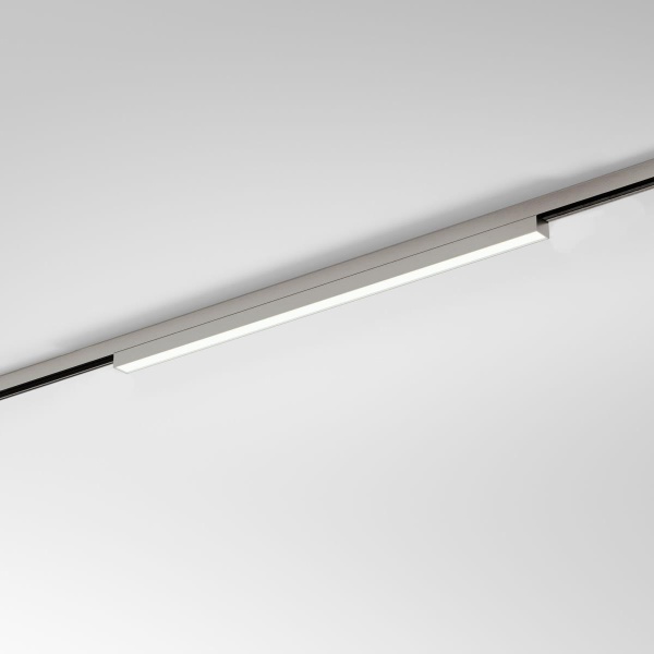 Трековый светильник 24W 4000K никель Elektrostandard 85527/01_система Лайн a072703