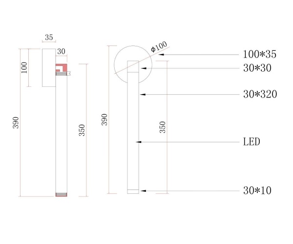 Бра Kink Light Эванте 08456W,19 Бра Kink Light Эванте 08456W,19