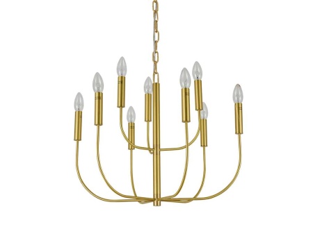 Люстра NEWPORT 34909/C brass