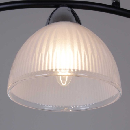 Потолочная люстра Reluce 66360-0.3-03 BK+CR