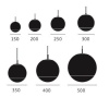 Подвесной светильник Imperium Loft Mirror Ball 179991-22