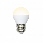 Лампа светодиодная (UL-00003829) E27 9W 3000K матовая LED-G45-9W/WW/E27/FR/NR