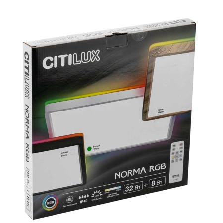 Потолочный светодиодный светильник Citilux Norma CL749K300