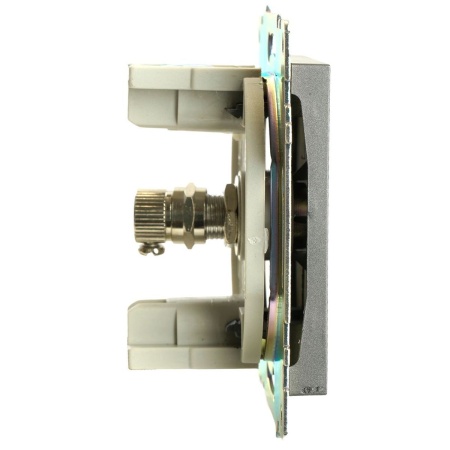 ТВ-розетка Stekker Катрин графит GLS00-7108-06 49419