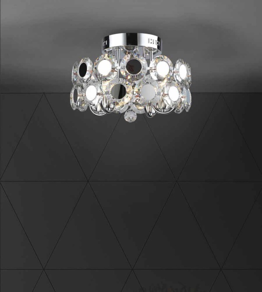 Потолочная люстра Seven Fires Euzheni WD3547/4C-CR-CL