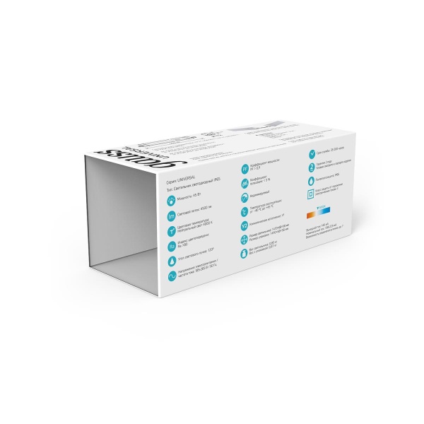 Линейный светодиодный светильник Gauss 843425245 Линейный светодиодный светильник Gauss 843425245