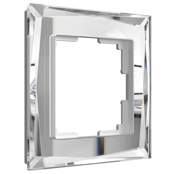 Рамка на 1 пост Werkel Diamant зеркальный W0011220 4690389158803