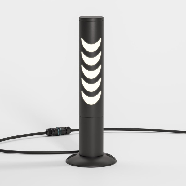 Ландшафтный светодиодный светильник Elektrostandard Smile 35188/S черный a070022