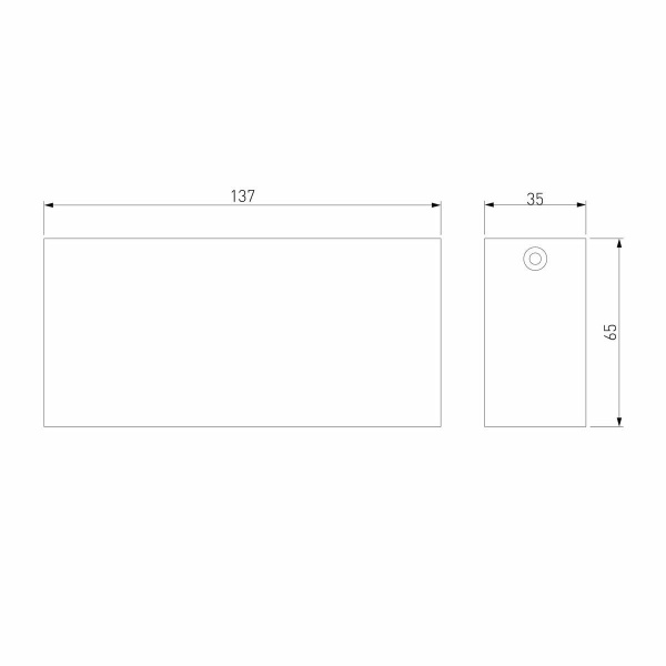 Потолочный светодиодный светильник Elektrostandard Block 25108/LED a066994