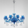 Подвесная люстра Lucia Tucci Ashanti 1250.10 Blu