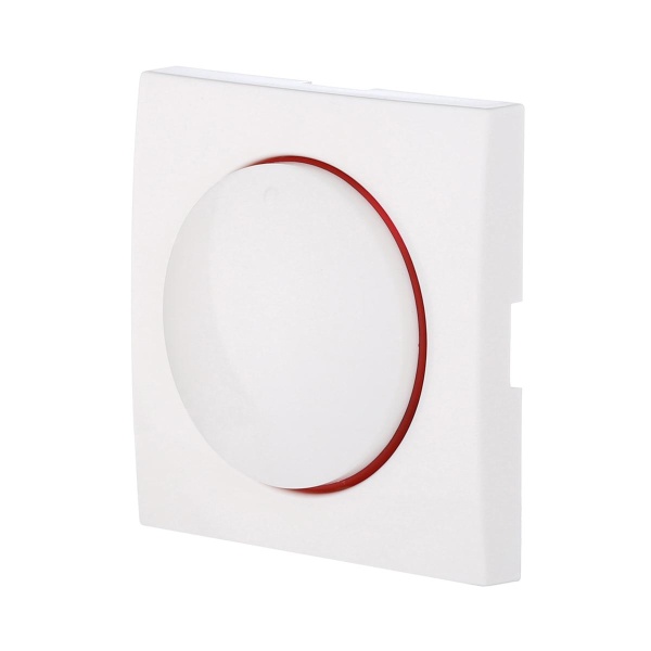 Накладка LK Studio светорегулятора с красной световой индикацией (белый) LK60 867204-1