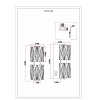 Настенный светильник Moderli Prismique V11711-WL