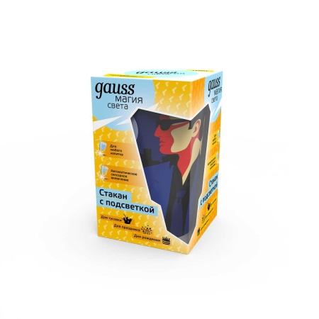 Светодиодный стакан Gauss LCUP James Bond LC001