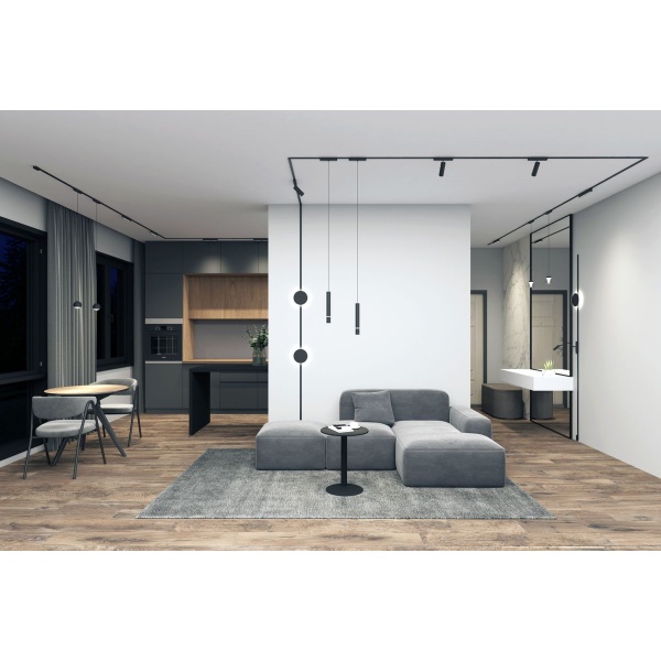 Трековый светильник Denkirs Air Spot DK5371-BK