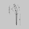 Ландшафтный светильник Maytoni Outdoor Bern O050FL-L2GR3K