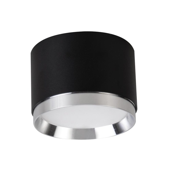 Светильник потолочный Feron Barrel DUET HL459 12W, 230V,GX53, черный + хром IP20 Светильник потолочный Feron Barrel DUET HL459 12W, 230V,GX53, черный + хром IP20