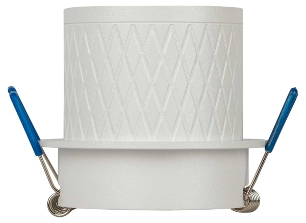 Светильник встраиваемый декоративный ЭРА DK112 WH под лампу MR16 GU5.3 белый Б0058434