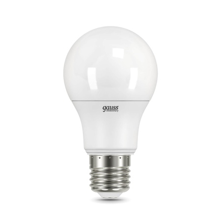 Лампа светодиодная Gauss E27 7W 6500K матовая 23237A