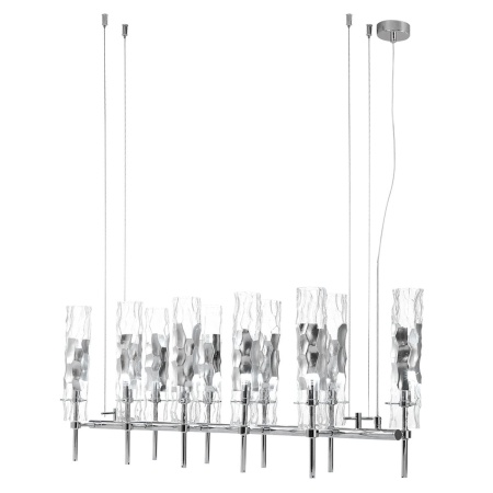 Подвесная люстра Crystal Lux Primavera SP10 Chrome