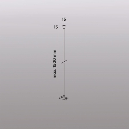 Подвес Denkirs Smart Base TR2126-BK