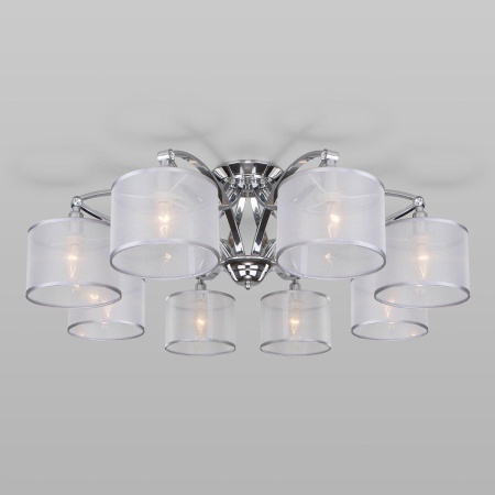 Потолочная люстра Eurosvet Fabiola 60124/8 хром Smart