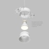 Точечный светильник Denkirs Spot Hide DK2145-WH