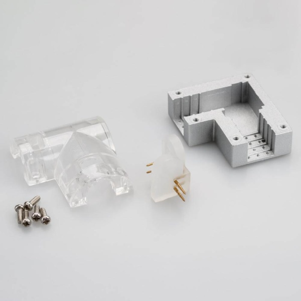 Коннектор L-образный Arlight ARL-Clear-U15-90 022702 Коннектор L-образный Arlight ARL-Clear-U15-90 022702