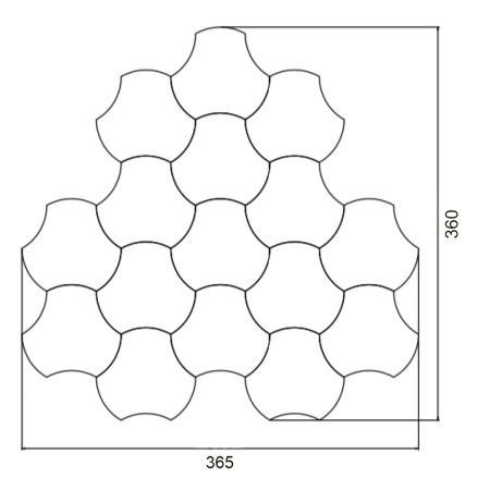 Панно Vele Luce Viva VL8045W03