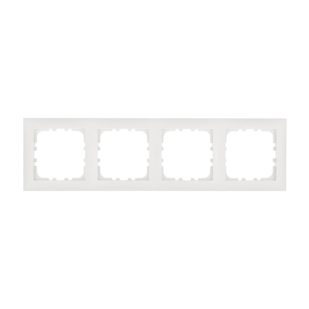 Рамка LK Studio 4-постовая (белый) LK60 864404-1