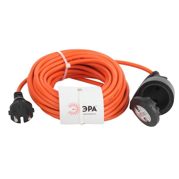 Удлинитель силовой ЭРА UPx-1-2x0.75-10m-IP44 Б0043036 Удлинитель силовой ЭРА UPx-1-2x0.75-10m-IP44 Б0043036