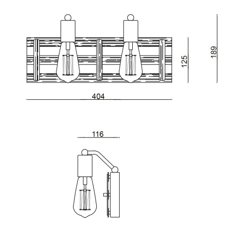 Бра Vele Luce Shield VL6385W02 Бра Vele Luce Shield VL6385W02