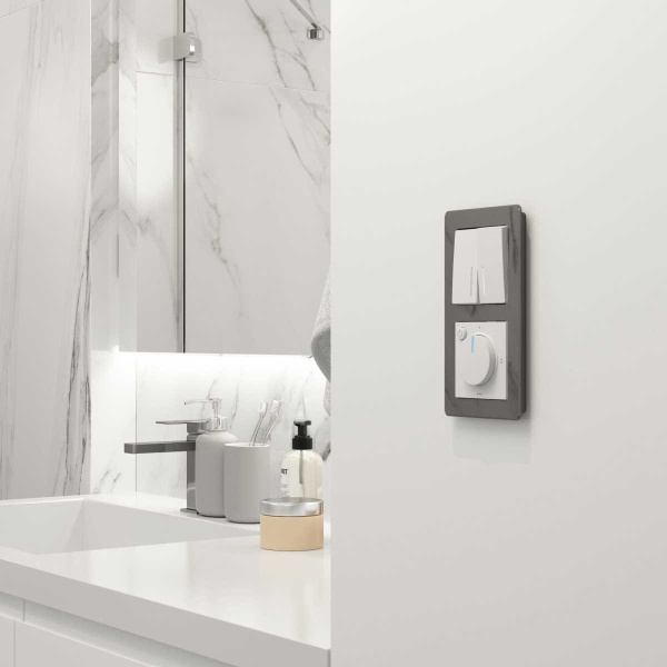 Выключатель Werkel двухклавишный W1122161 4690389191855