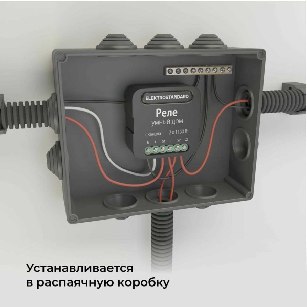 Реле Wi-Fi Elektrostandard (Умный дом) 76007/00 a059326