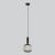 Подвесной светильник Eurosvet Bravo 50182/1 дымчатый
