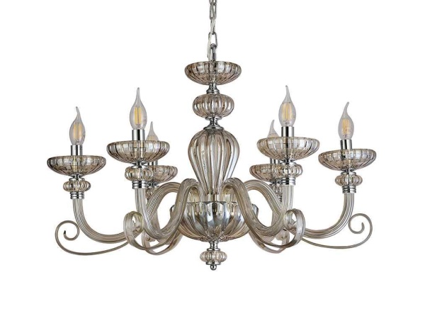 Подвесная люстра Newport 8626/C chrome cognac М0071597