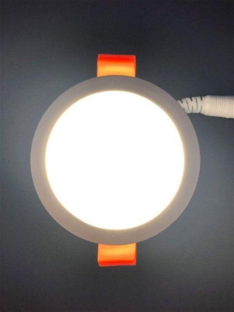 Встраиваемый светодиодный светильник Elvan VLS-109R-7W-WW-Wh