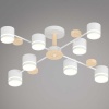 Люстра Reluce 68730-0.3-08 GX53 WH+WOOD