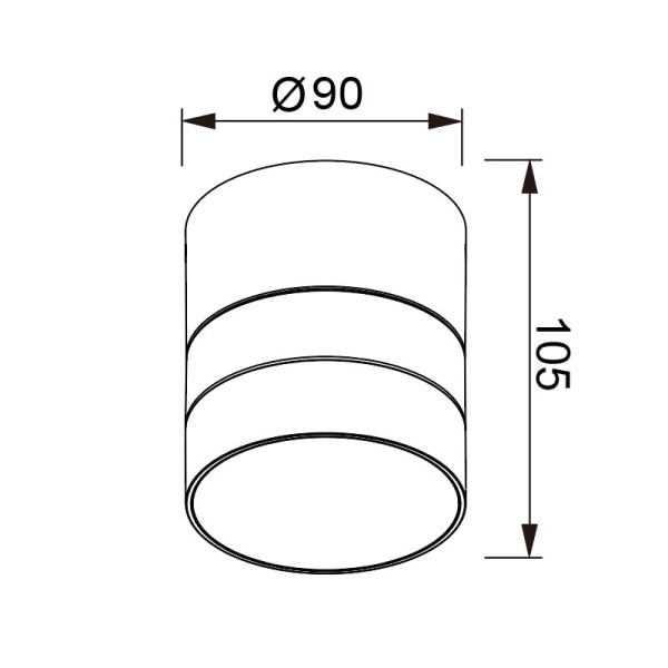 Настенный уличный светильник Mantra SALER 9103