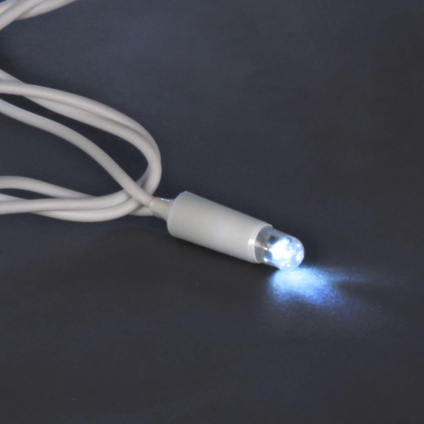 Уличная светодиодная гирлянда Sneha нить 230V белый постоянный A-047B WT