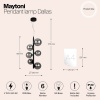 Подвесной светильник Maytoni Dallas MOD545PL-06B