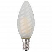 Лампа светодиодная филаментная ЭРА E14 5W 4000K матовая F-LED BTW-5W-840-E14 frost Б0027938