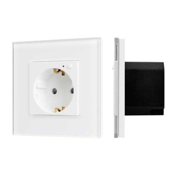 Розетка электрическая с Zigbee управлением SCT-OMALI-EUZB1-PL-WH (240V, 16A, Zigbee) Arlight 050215