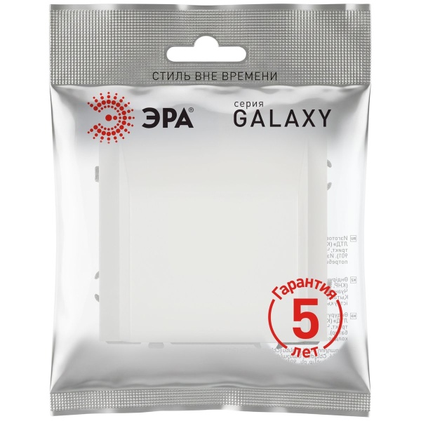 Вывод кабеля ЭРА Galaxy 15-6001-08 белый матовый Б0070901