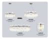 Настенный светильник Ambrella light High light LH31257